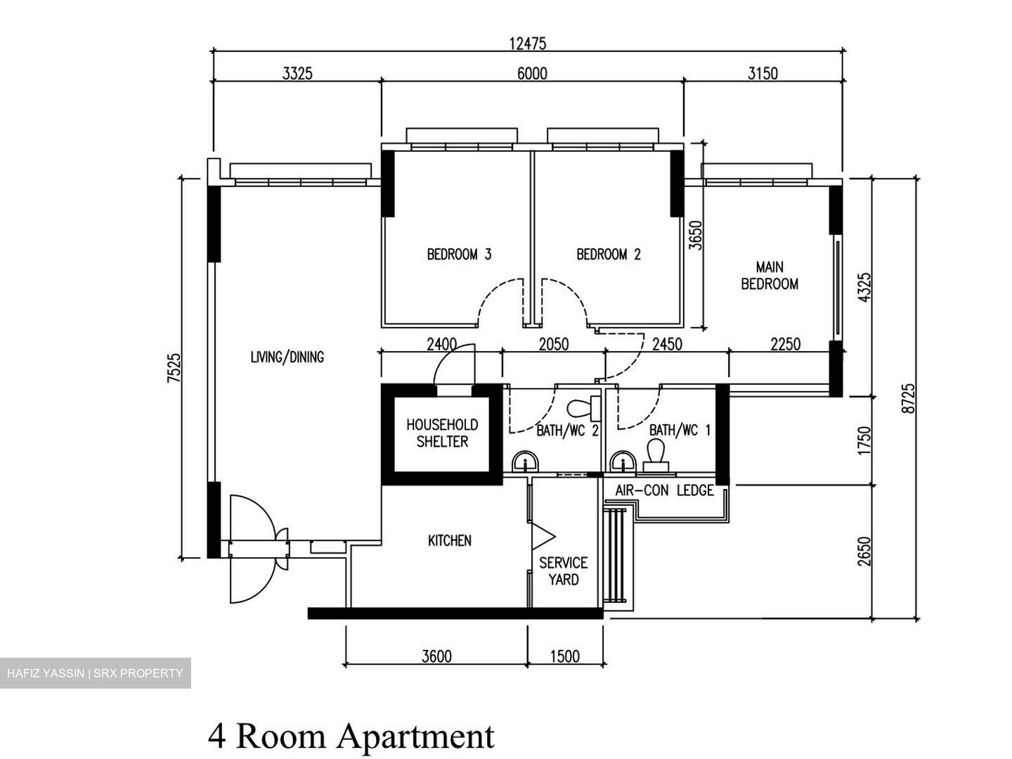 Blk 501B Palm Breeze @ Yishun (Yishun), HDB 4 Rooms #610343321